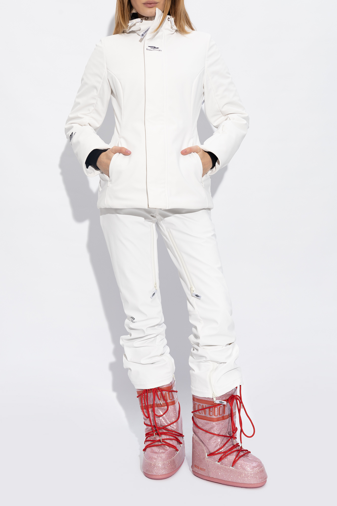 スキー White Moon Boots MOON BOOT White Classic